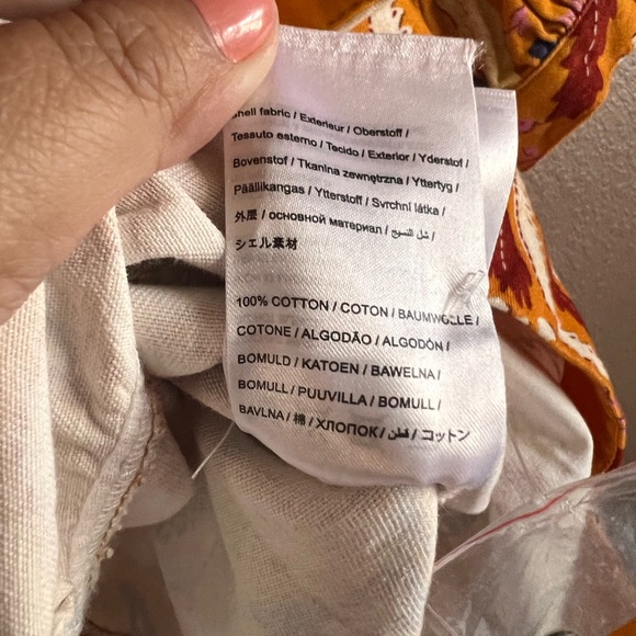 FARM Rio Yellow Palms Midi Ruffled Party Dress with Belt Size Small - Picture 11 of 12